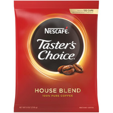Instant Coffee, Taster'S Choice Light Roast House Blend, 8 Oz Bulk Pouch
