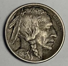 XF 1913-S Type 1 Buffalo Nickel (all original!), U.S. Indian Head Coin