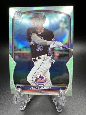 2023 Bowman - Chrome Draft Alex Ramirez #BDC-17 Lunar Glow Refractor (RC)