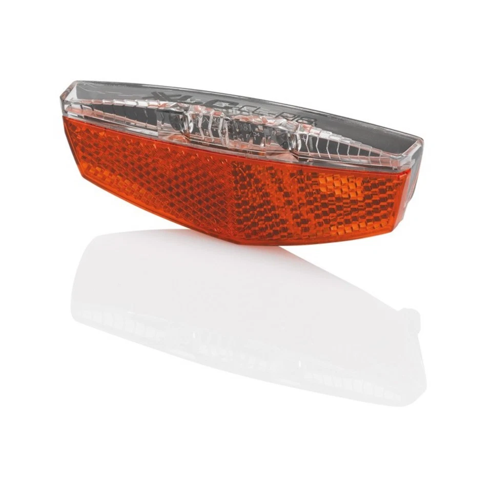 XLC Dynamo-Rückleuchte für Gepäckträger, Reflektor, Standlicht, LED, rot/reflex - Bild 1 von 1