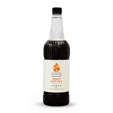 Peach Iced Tea Syrup | Full Sugar | Vegan | Flavoured Syrup for Teas, Cocktails