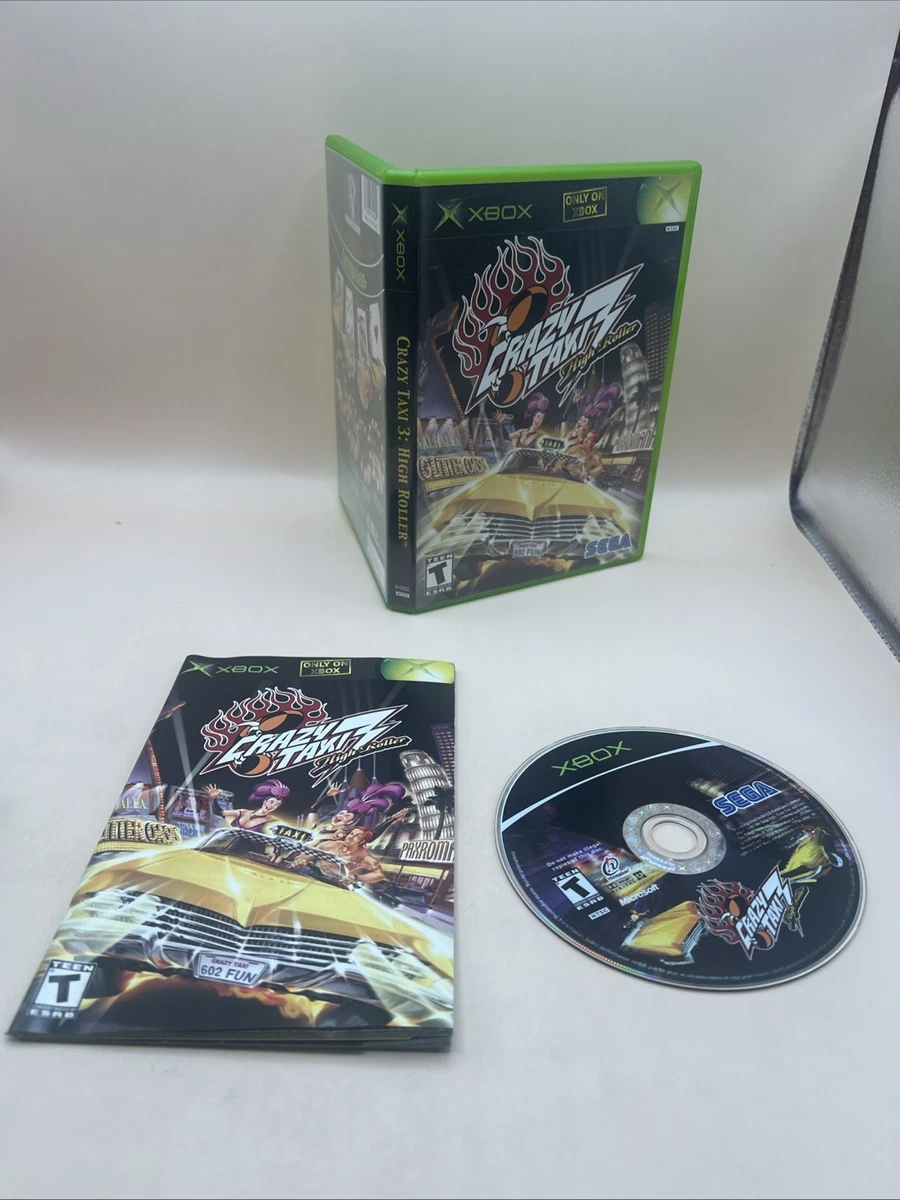 Crazy Taxi 3 Sur Xbox - PAL, Complet, Bon état