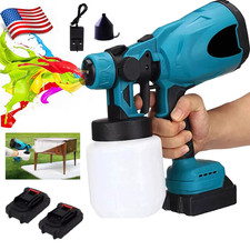 800ML HVLP Paint Sprayer Gun Handheld Electric Spray Gun Painter Painting Tool
