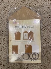 Julie Nutting Dollhouse Chipboard Album Unfinished 6.5x11 New