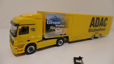 Herpa 1:87 - MB Actros `02 Koffer-Sattelzug ''Gross / ADAC Rückholdienst'' - L4O