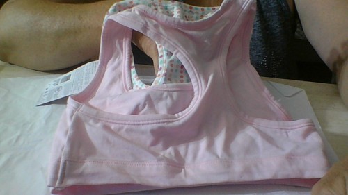 Jockey 2-Pack Girls Medium (7/8) Bralettes NWT Racerback Cotton/Spandex Pink/Dot - Picture 13 of 15