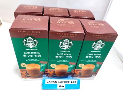 Nestle Starbucks Premium Mix Caffe Mocha Stick Instantkaffee 4 Sticks x 6 Pac...