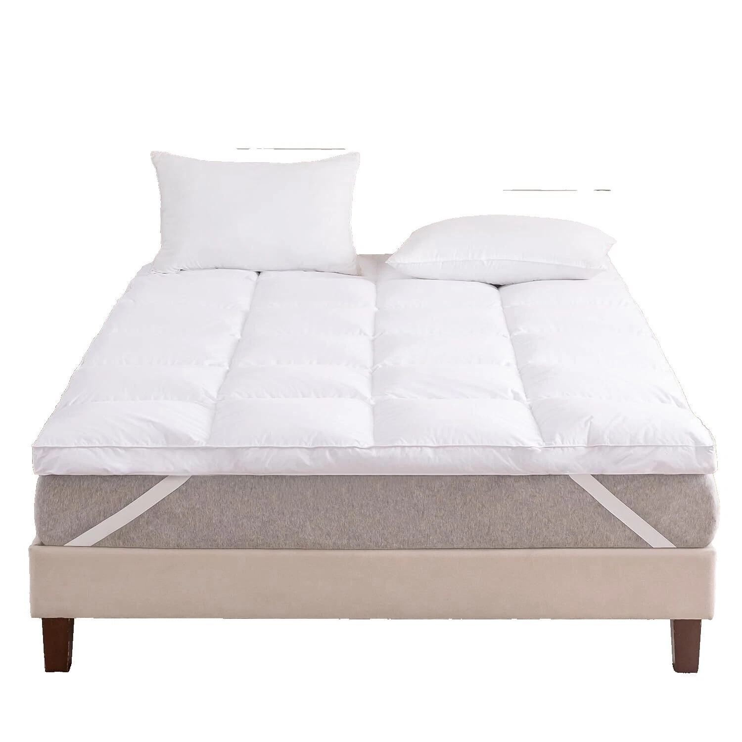 Relleno de Plumas 100% Ropa de Cama Blanco