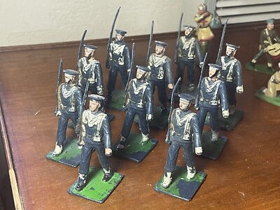Petits soldats - STARLUX Lot de six marins au défilé 1/32ème - Collection
