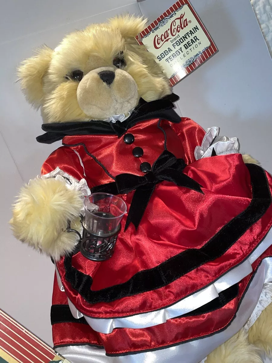 Coca cola soda hotsell fountain teddy bear