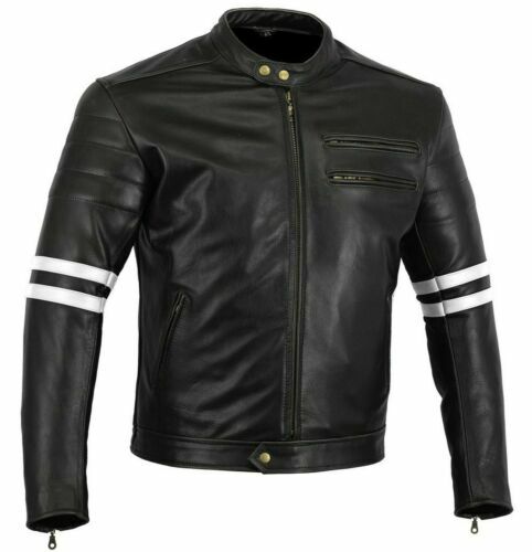 Australian Biker Gear Mens Motorcycle Motorbike Vintage Aged look 