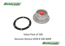Stemco Genuine OEM Hub Cap # 340-4009 - 100 Pack with Gaskets