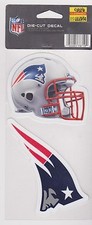 New England Patriots Die Cut Official NFL Window Stickers/Decals - Brand New