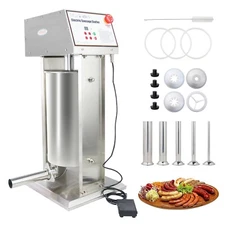 Hakka USED Electric Sausage Stuffer 25LBS 12L Meat Filler Pressing Maker