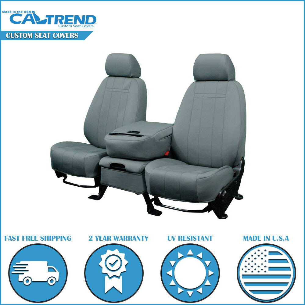 CalTrend Light Grey Neoprene Front Seat Covers for 20202023 Toyota