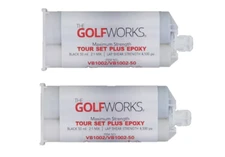 Tour Set Plus Golf Club Epoxy – 2 Pack Of (50ml) High Strength Shafting Glue