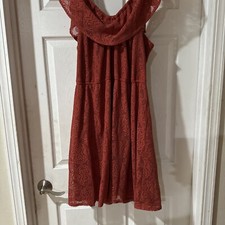 American Rag Cie Dress Size 2X Rust