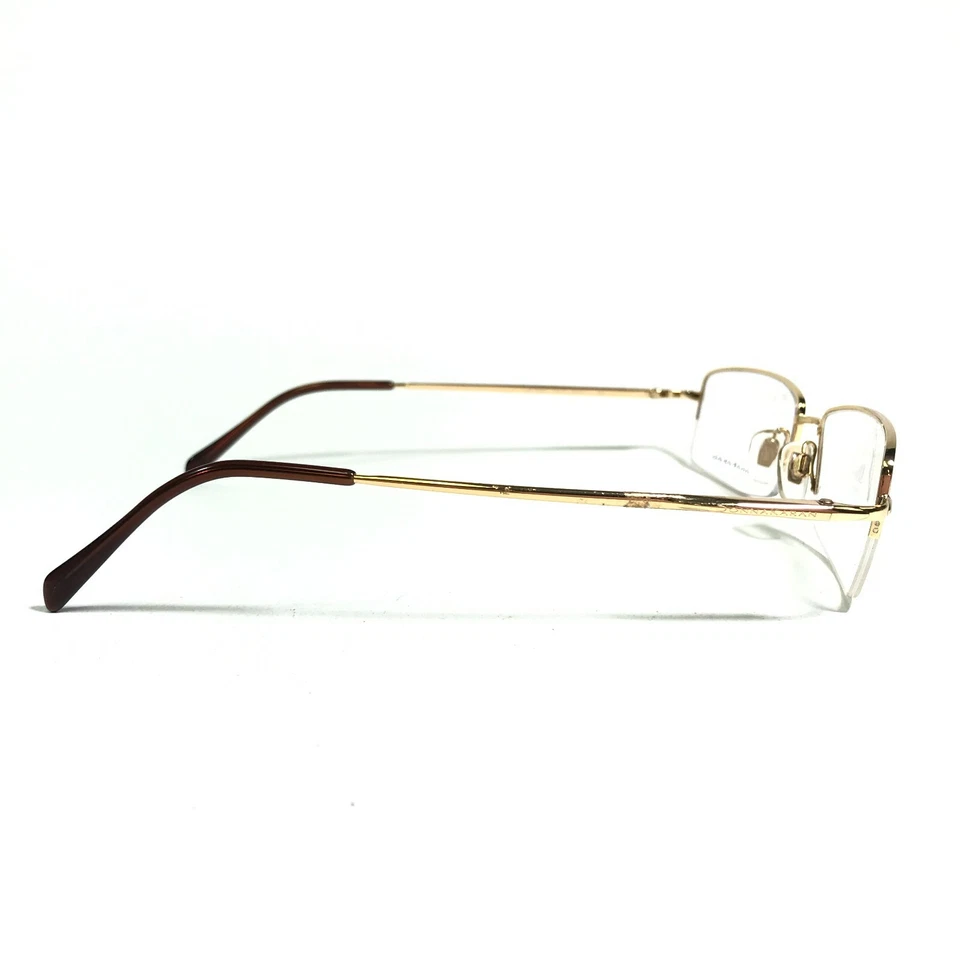 Monturas de gafas Donna Karan DK3520 1001 oro brillante rectangulares 55-17-135 Foto 4 de 4