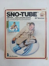 Vintage 1982 Sno-Tube Inflatable Snow Sled or Pool Water - New 
