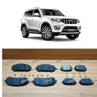 New Front & Rear Brake Pad for Mahindra Scorpio N 2022-2025