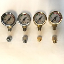 La Pavoni Gauge + M11/M12 Adapter Conversion Kit for Europiccola, Professional