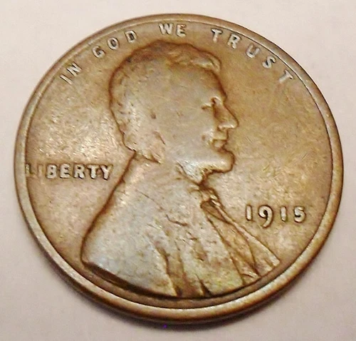 1915-P Lincoln Wheat Cent — photo from another recent sale