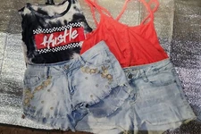 Womens Name Brand Summer Clothes.  Size( 5, 7/8, XS, S)