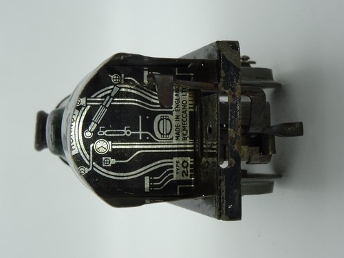 Vintage Tin Clockwork Hornby LOCOMOTIVE British Rail 60985 & TENDER by Meccano - Picture 10 of 15