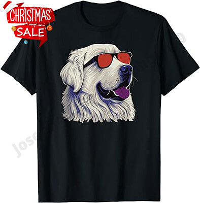 2025/Dad Mom Cool Dog Sunglasses - Great Pyrenees T-Shirt.