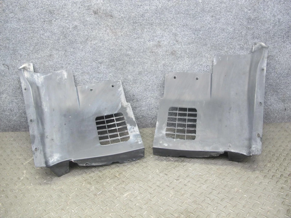 04-09 CADILLAC XLR DIANTEIRO ESQUERDO E DIREITO FENDER FORRO RODA RESPINGO PROTETOR CONJUNTO - Imagem 2 de 4