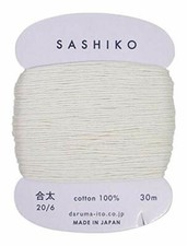Daruma Sashiko Thread Card  202 Thick 30 Meter 1 JAPAN IMPORT