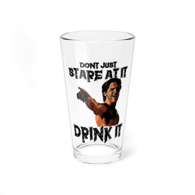 Pat Bateman Glass, 16oz