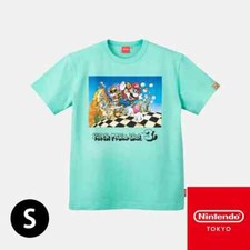T-shirt Super Mario Bros.3 Nintendo TOKYO Size S From Japan blue