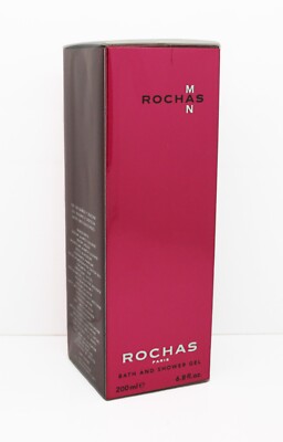 Rochas Man, Rochas, Bath and Shower Gel, 200ml. Nuovo