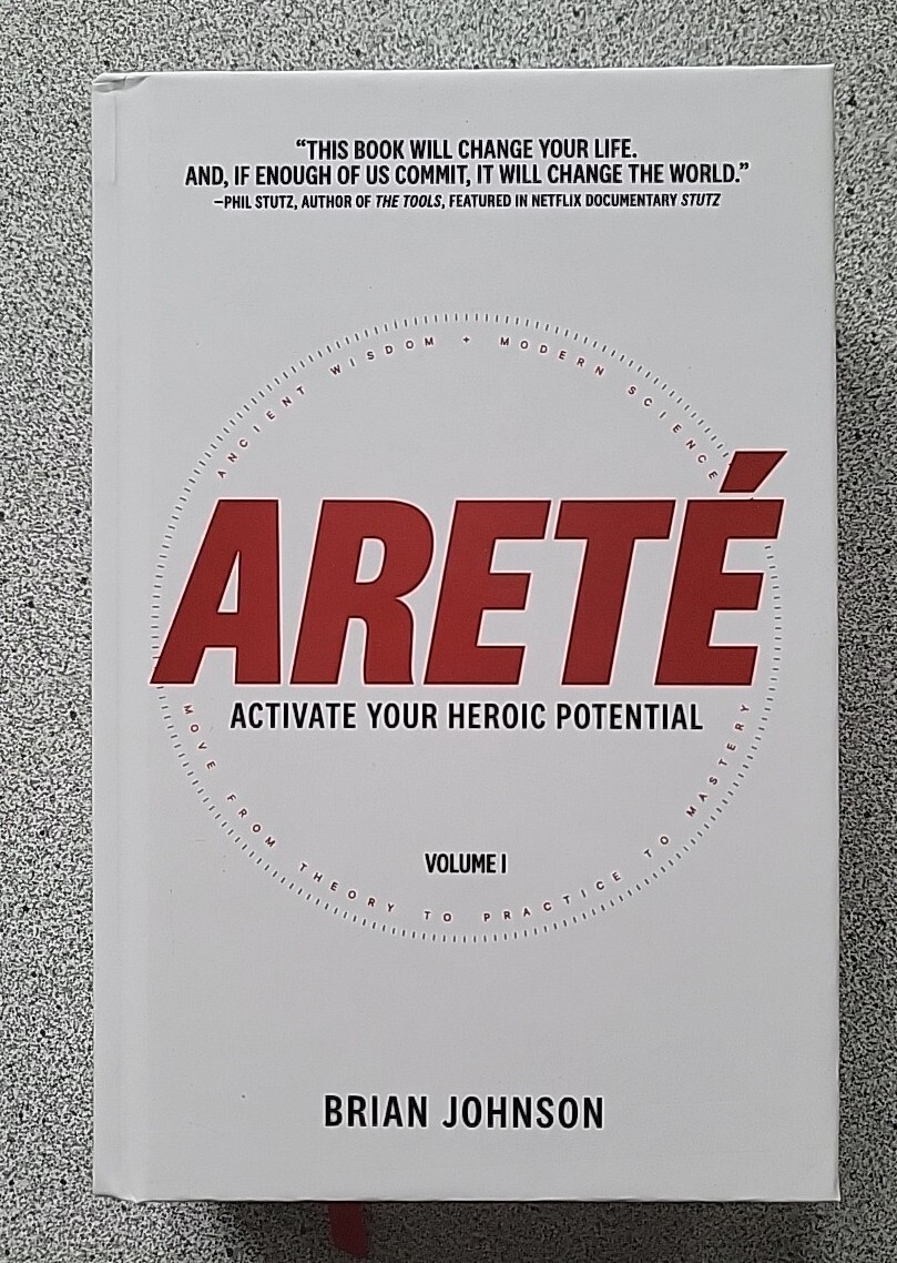 Arete Activate Your Heroic Potential By Brian Johnson Hard Copy