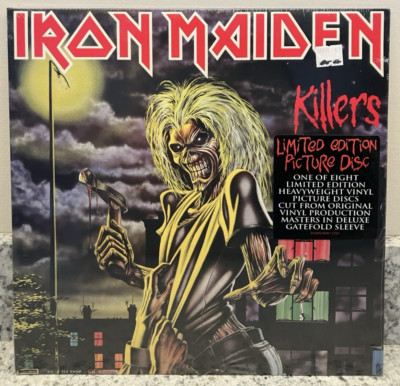 Iron Maiden   Killers ; 2012 US LTD ED UME PIC DISC