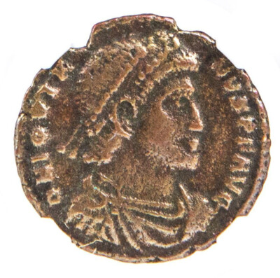 S-DS6 Roman Empire AE3 of Emperor Jovian (AD 363-364) Nummus NGC