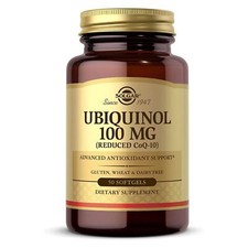Solgar Ubiquinol 100 mg Reduced CoQ-10 50 Softgels