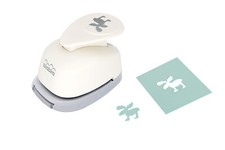 Bira Craft 1 inch Moose 3 Lever Action Craft Punch Christmas Punch