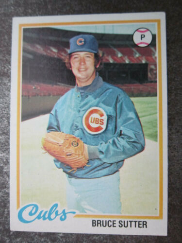 Bruce Sutter #325 Topps 1978 Baseball Trading Card (L1T) - Picture 1 of 2