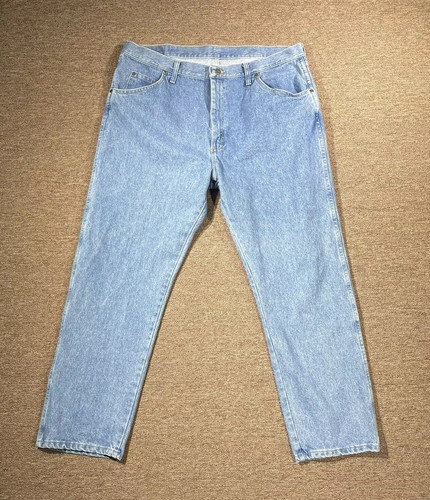 Blue Denim Regular Fit Straight Leg 