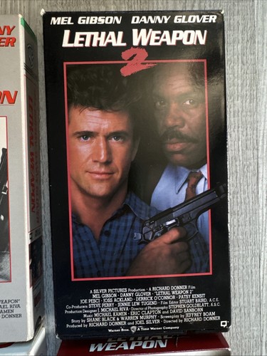 Lethal Weapon Series VHS Lot 1 2 3 4 Mel Gibson Danny Glover Tested - Picture 3 of 12