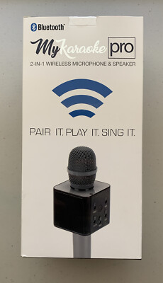 my karaoke wireless microphone and speaker