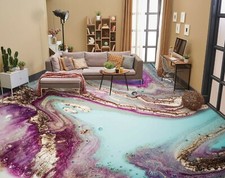 3D Purple Texture 241NA Floor WallPaper Murals Wall Print 5D AJ WALLPAPER AU Fay