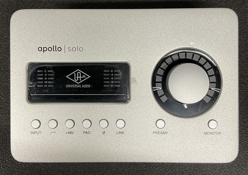 Universal Audio Apollo Solo Heritage Edition TB3 Audio Interface  No Sof G2U