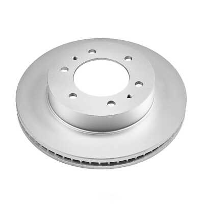 Disc Brake Rotor-Front Genuine Geomet Coated Rotor Power Stop AR8769EVC ...