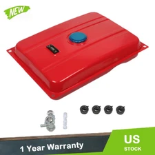 7 Gallon Universal Secondary Gas Fuel Tank Generator Petcock Filter Gauge Cap US