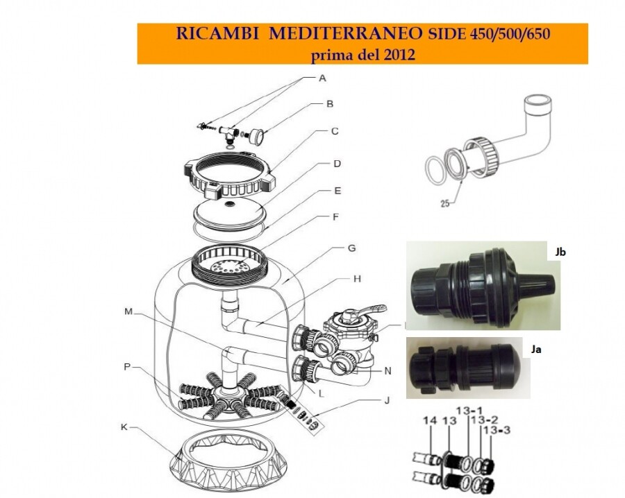 Anello di Serraggio 600-00792 per Piscina Mediterraneo - Estate senza Pensieri