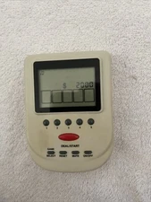 Vintage Casino Card Games Electronic Handheld Game Pro-Tech G1-969