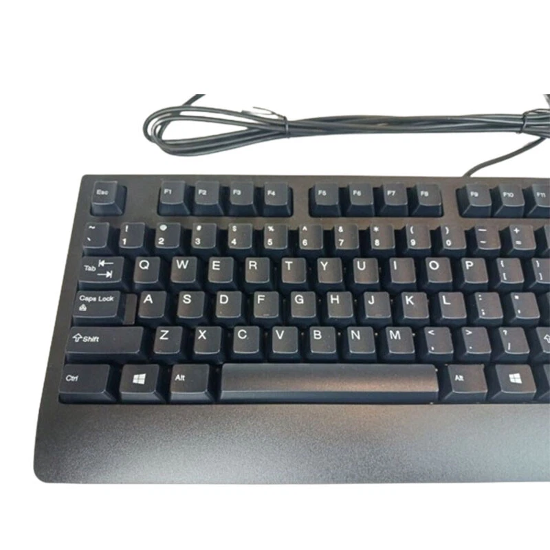 Lenovo Wired USB Keyboard Gen2 with Black Wired Mouse - Image 4 of 4